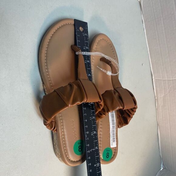 AEROSOLES Women’s Brown Sandals Size 8 Slip on
Silver Buckle New Without Box - Picture 5 of 8